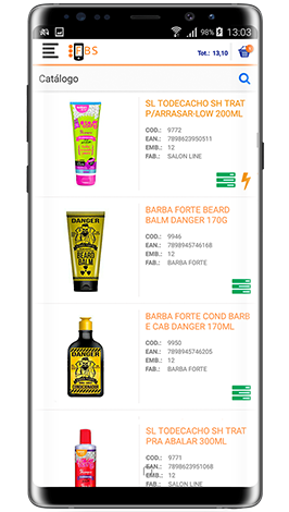 FBS Mobile — App de força de vendas com IA para distribuidoras